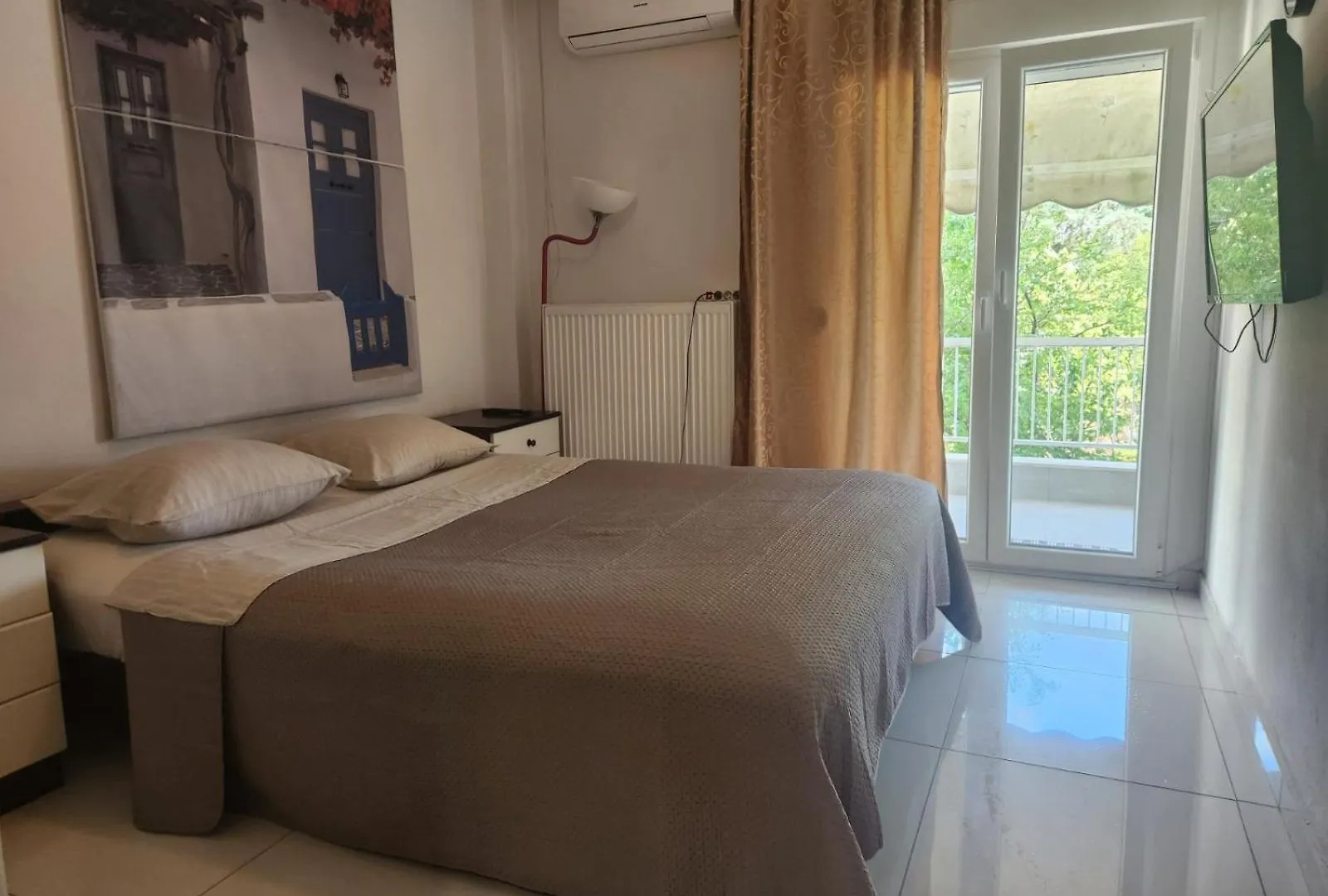 Sea , Airport,Parking 56Sqm Apt Thessaloniki 0*,